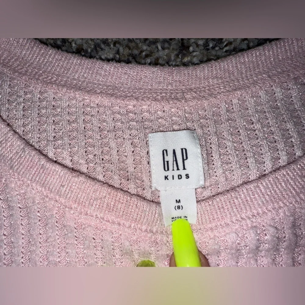 Gap pink long sleeve sweater